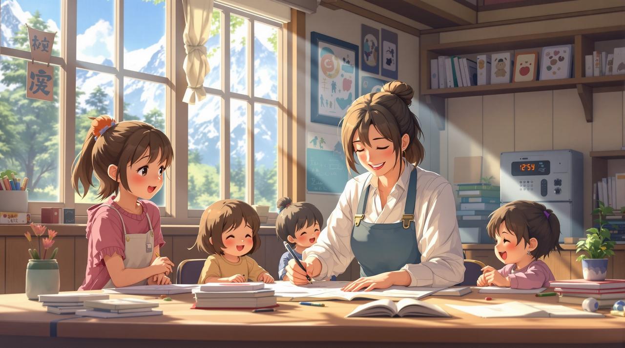 高清短剧免费观看客户案例 - 公益动画短片《微光》—— 山区儿童教育关爱项目